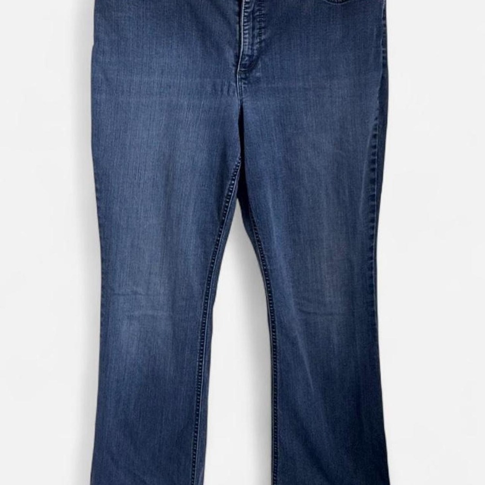 Gloria Vanderbilt Stretch Denim Straight Leg Jeans Size 14